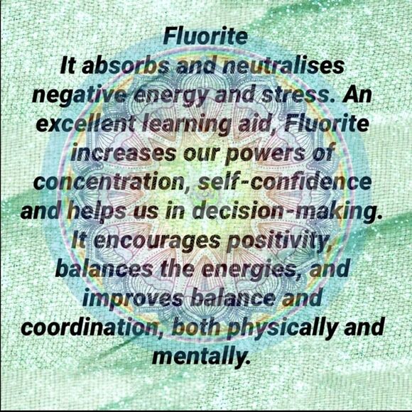 Fluorite Sterling Silver Ring Size 9 - Picture 2 of 8